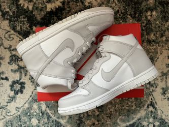 Nike Dunk High Retro White Vast Grey (GS)