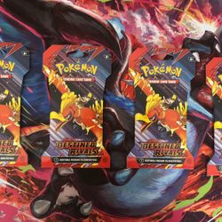 Pokemon Destined Rivals Sleeves New 