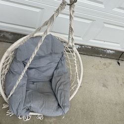 Hanging basket chair