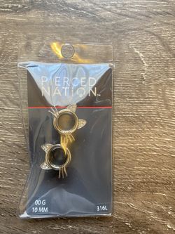 00G Kitten-shaped Plugs