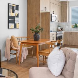 dining Table Set includes bench, two chairs, and table