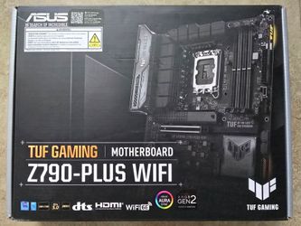 ASUS TUF Gaming Z790-Plus WiFi LGA1700 ATX Intel 12th, 13, 14 Gen CPU Motherboard Mobo