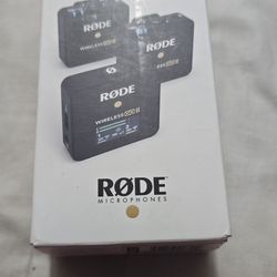 RODE WIRELESS GO II MICROPHONES
