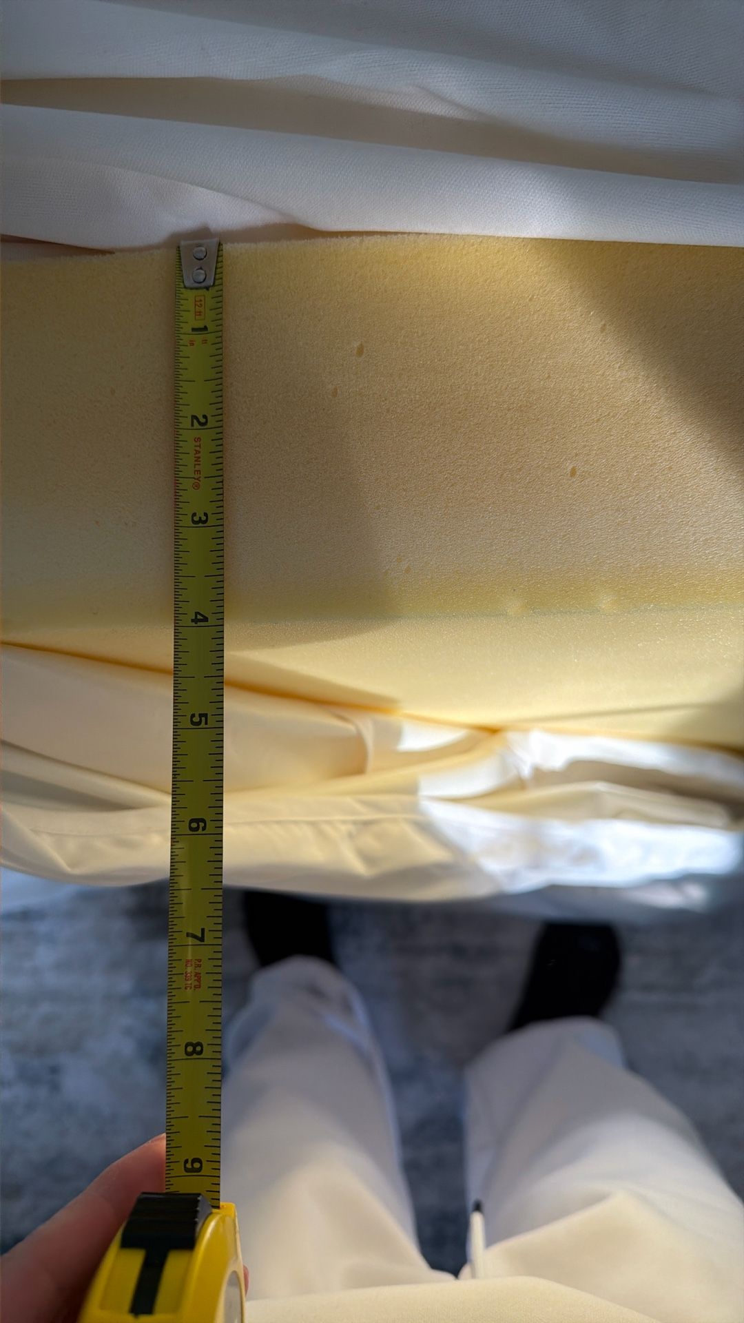 4inch Foam Pad For Bed Or Massage Or Lash Table