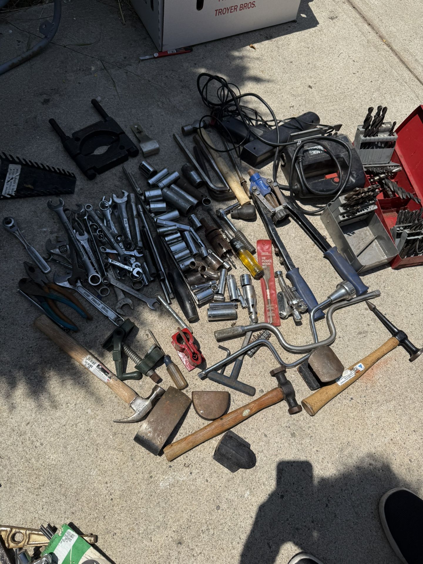 Tool Lot Lots Of Craftsman Etc..