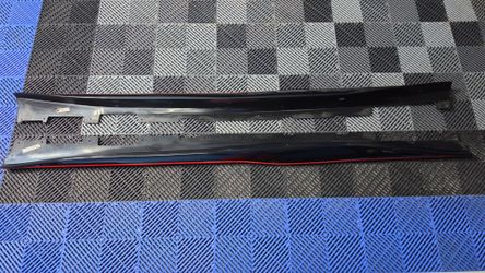 Chevy Camaro Zl1 style Side skirts gloss black