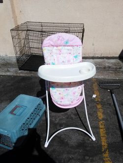Una silla para comer de niña Tengo una silla de Baby para comer es de niña