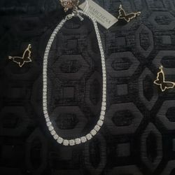 Marchesa Cubic Zirconia Necklace 