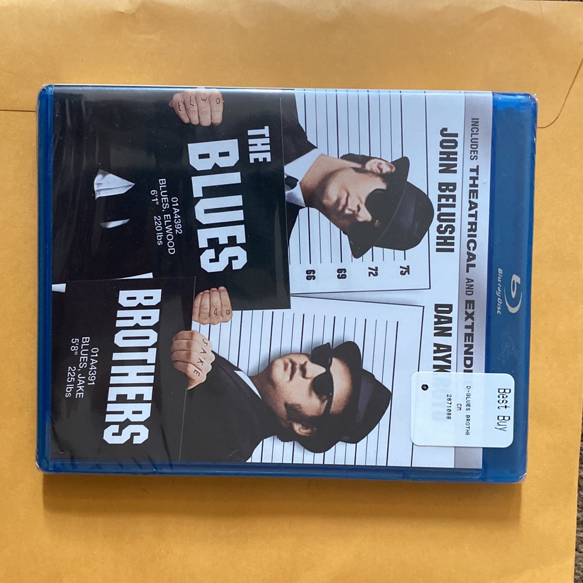 Blues Brothers Blue Ray Disc