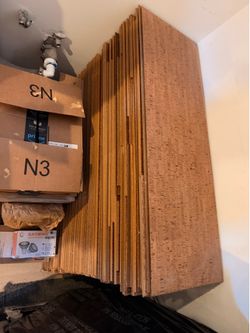 Cork flooring