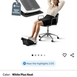 LifePro Foot Massager for Neuropathy - Relaxing Calf and Foot Therapy with Heat Option for Maximum Soothing Relief - Massager for Blood Circulation an