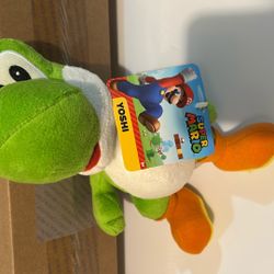 Yoshi Plushie Mario