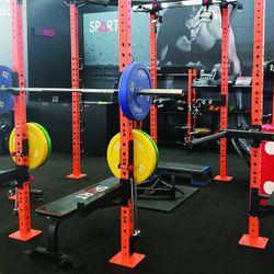 Gym Rack / Power Rack With Fitness Storage Area