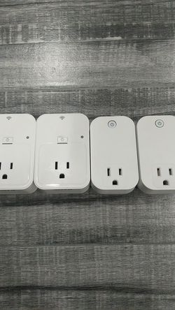 Set of 4 D-Link smart plugs smart home automation