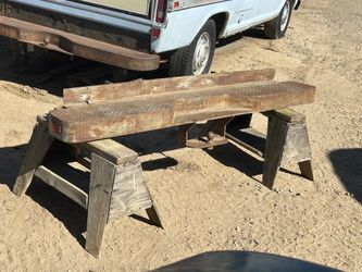 Ford 67-72 Rear Bumper With Trailer Hitch And More 