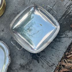 Silver Plated, Tray 
