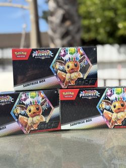 Pokémon Prismatic Evolutions Surprise Box