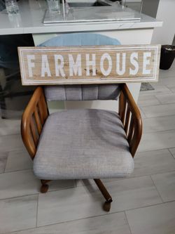 Real Wooden Wall Mount Plack Located In Palm Beach Gardens 