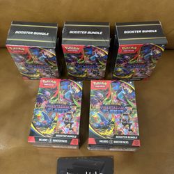 New* Pokemon TCG Trading Cards Mega Evolution Phantasmal Flames Booster Bundle 6 Packs Box - Brand New! Sealed!