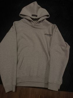 Essentials hoodie dark oatmeal