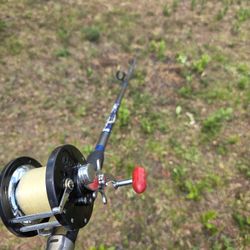 Penn Baitcaster Surf Rod & Reel 8ft