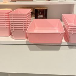 21 Piece Pink Storage Container Set 