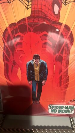 Spider-Man No More Marvel Comic Cover Print