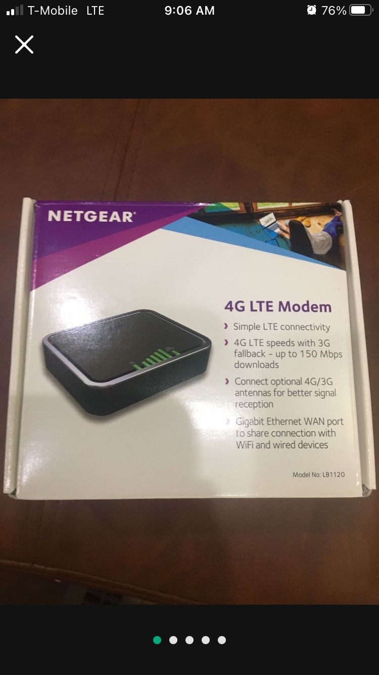 Netgear LTE Modem