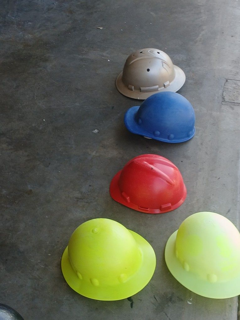 Hard Hats For Sale. Safe & Sanitized. THE GREEN HARD HATS ARE SOLD