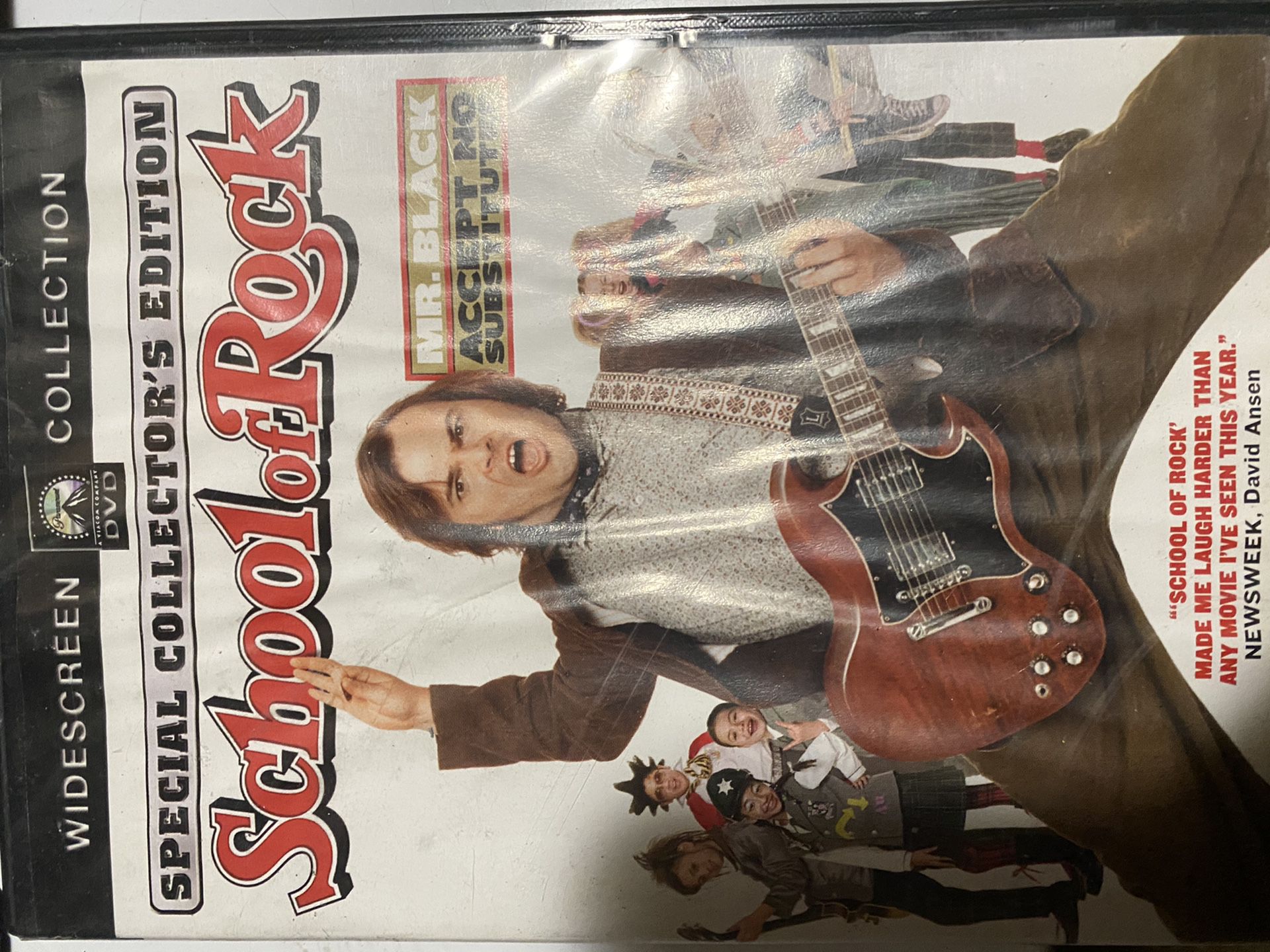 School of Rock - Jack Black DVD special collectors edition