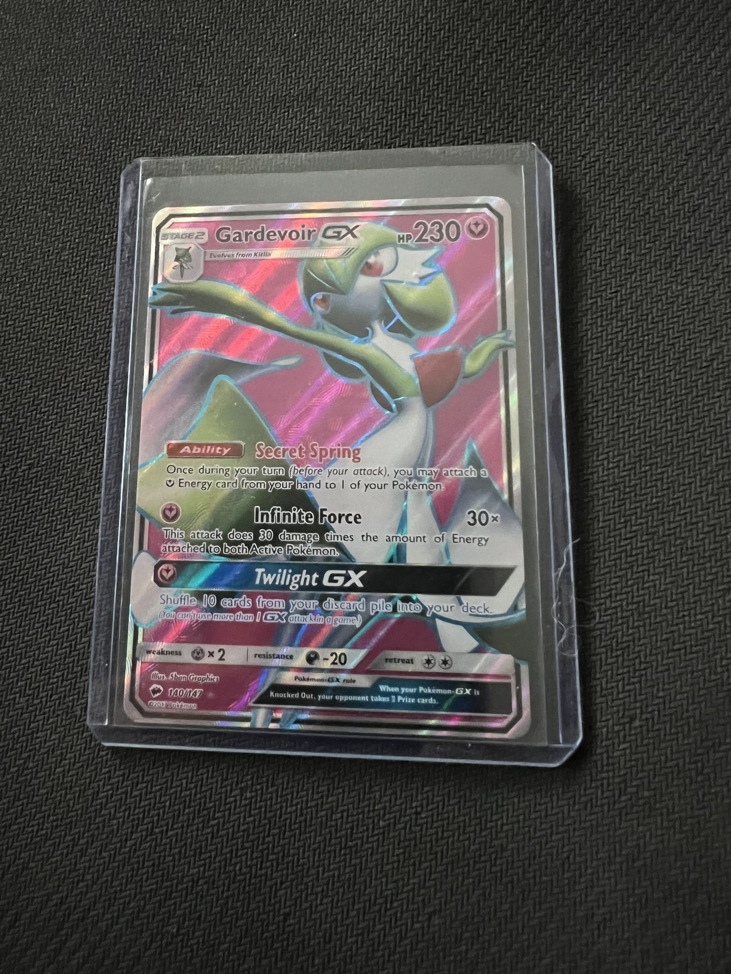 Pokemon Cards Burning Shadows Gardevoir GX Full Art
