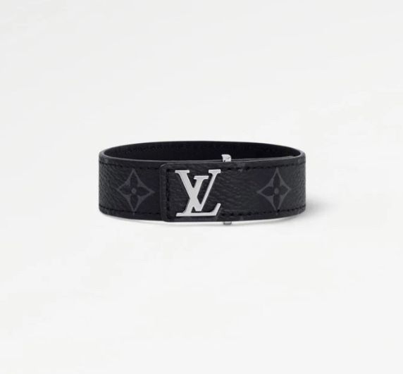 Black Louis Button Bracelet