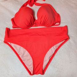Bikini Victoria Secret Hot Pink Bikini Set 36D Top
