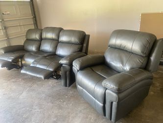 Love couch with matching electric lazy boy  recliner