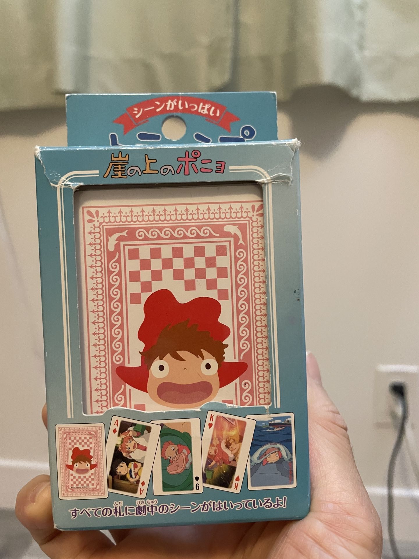 Ponyo Playing Cards – Studio Ghibli – Complete Set with Box 🌟
