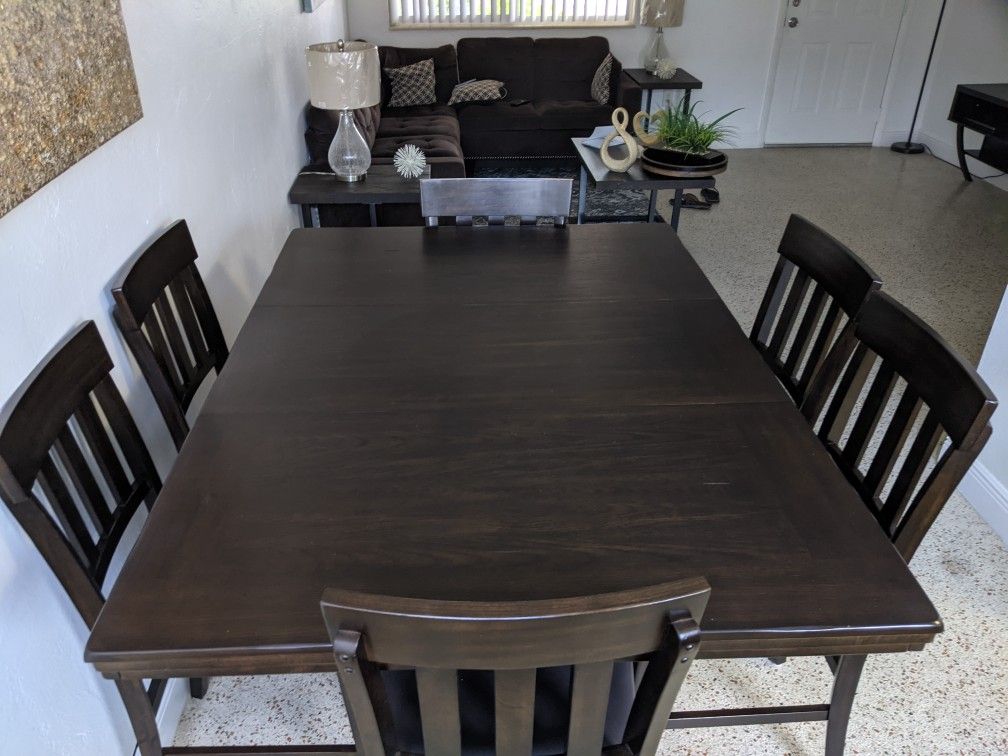 6 Chairs Dining Table