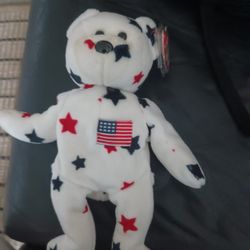Glory Bear Beanie Baby Rare 1998