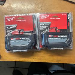 2 Milwaukee M 18 High Output HD12.0