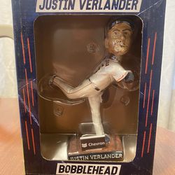 Houston Astros Justin Verlander Pitching Bobblehead