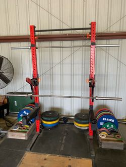 ROGUE FITNESS  SML-2C SQUAT STAND RACK USED
