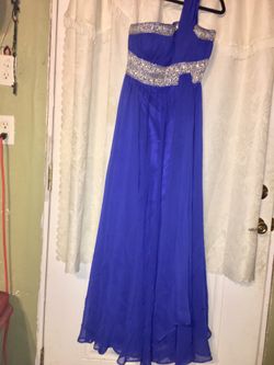 Royal Blue Dress