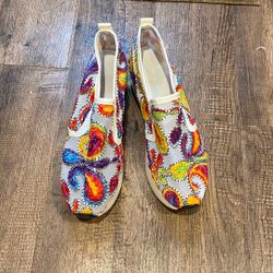 Floral Shoes Size 9