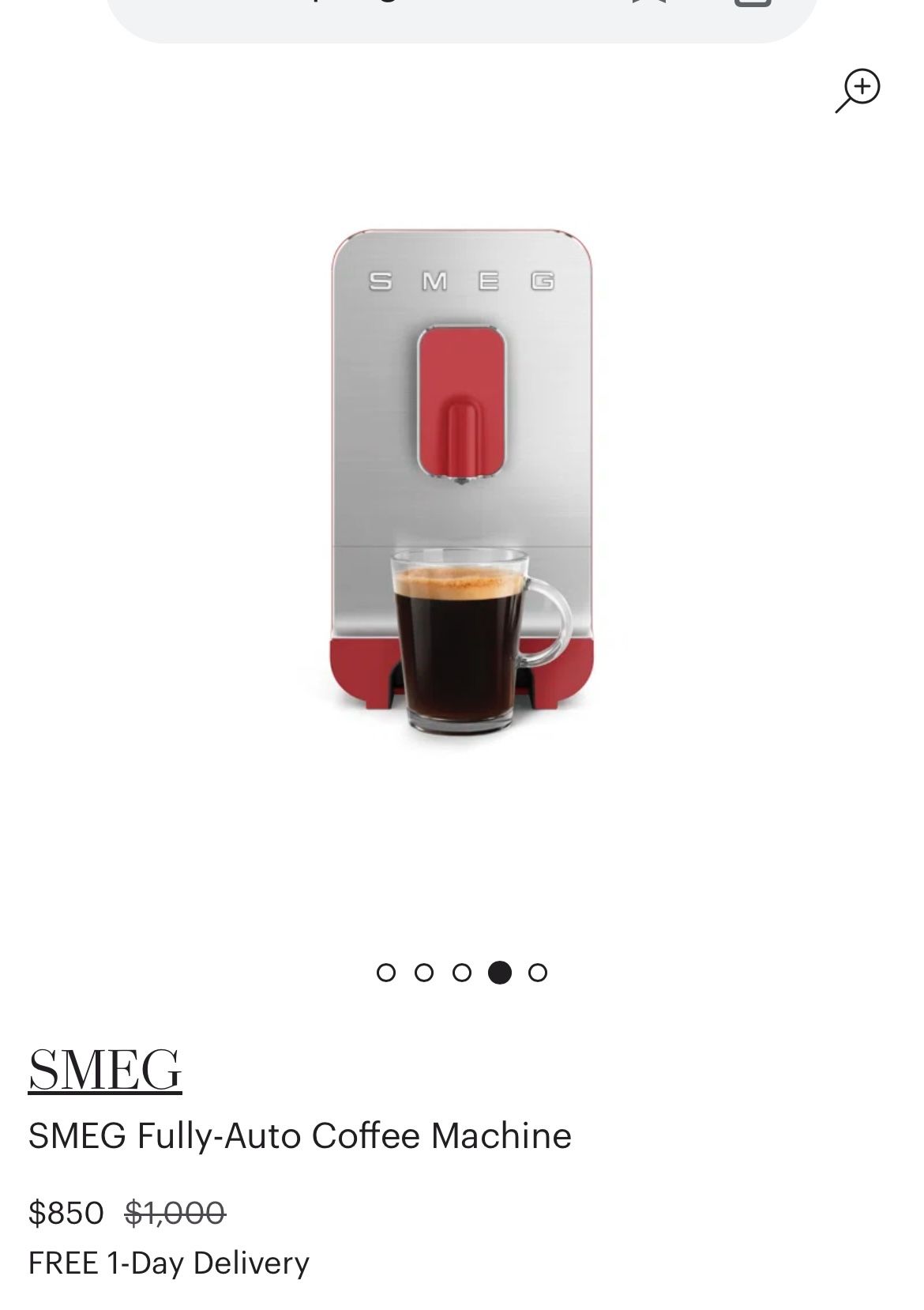 Smeg Coffee Maker