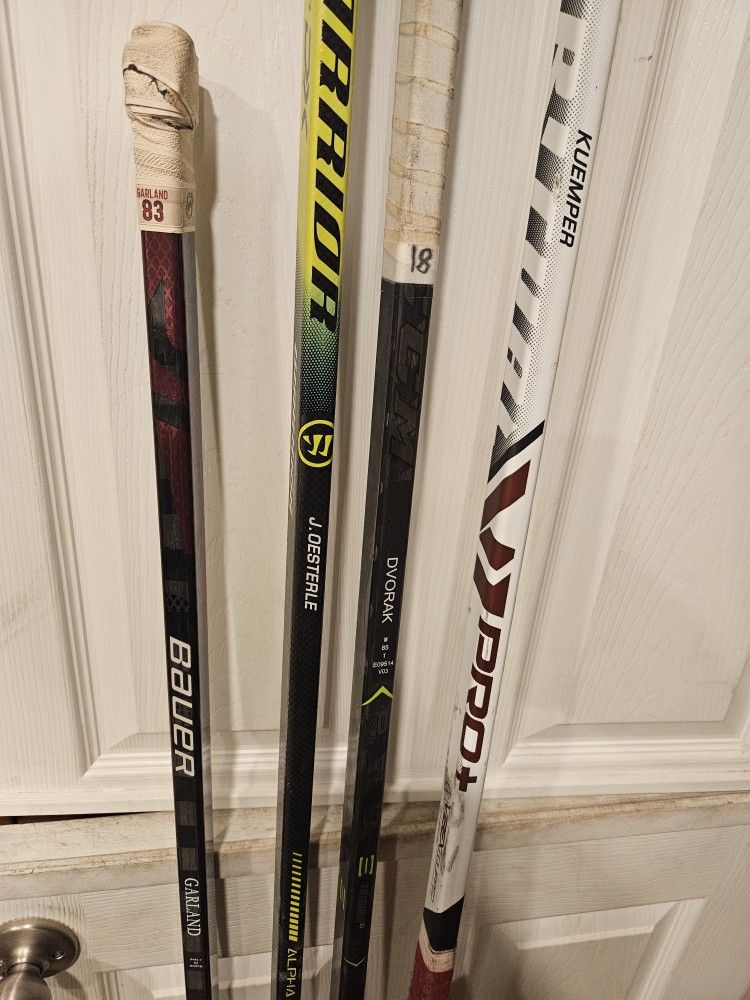 Coyotes Game Used Sticks