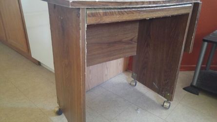 Vintage sewing table