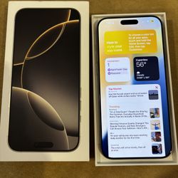 Unlocked 16 Pro Max 256GB