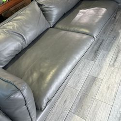 Leather Couch 