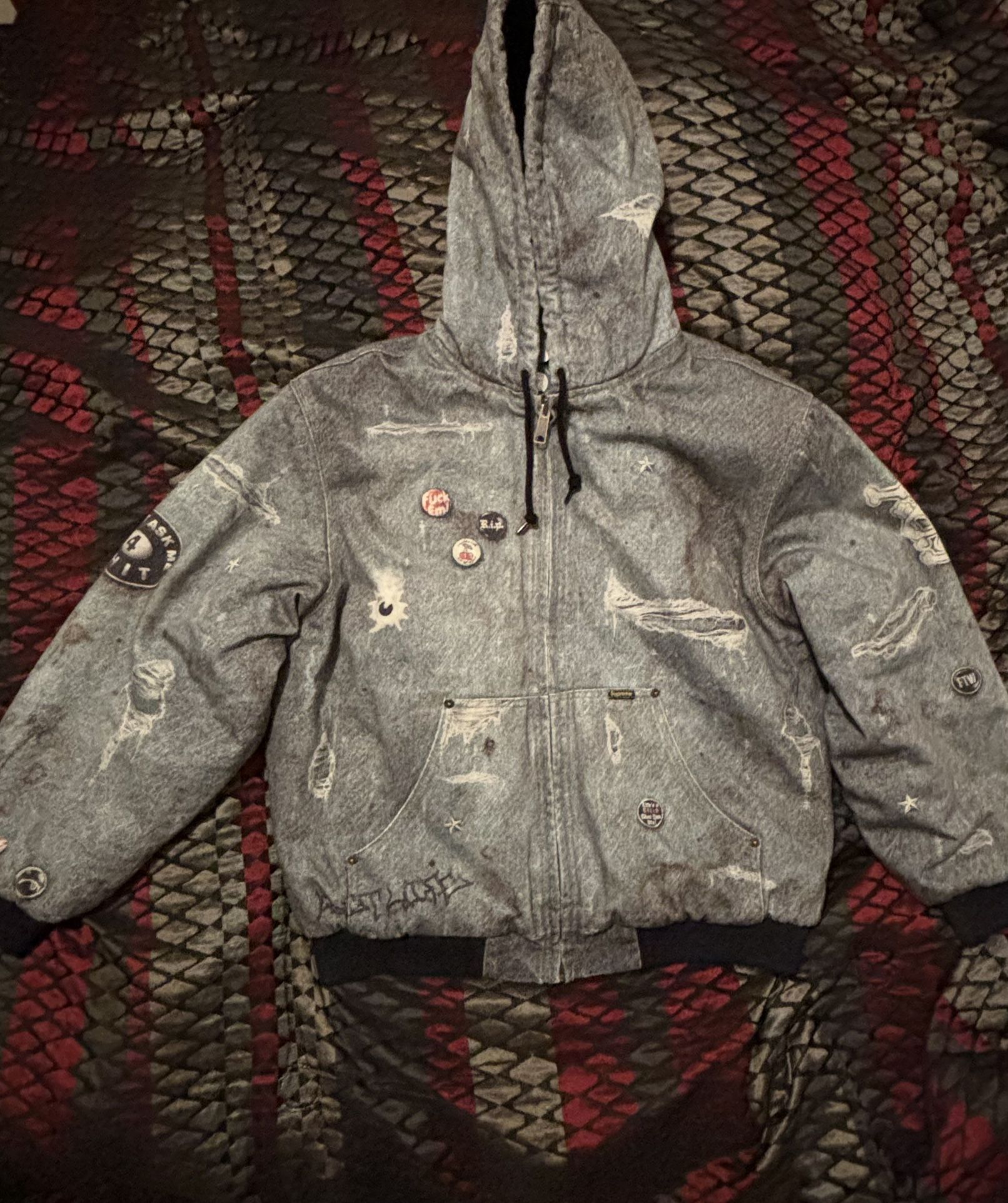 Supreme Trompe L’oeil Bomber Jacket