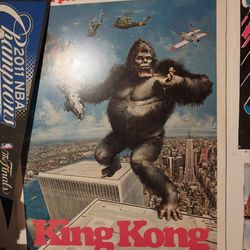 Vintage King Kong For Christmas Teaser Poster