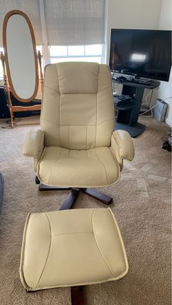 Chair and ottoman